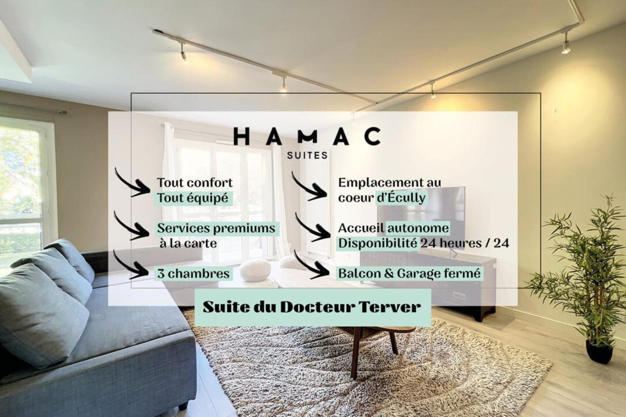 Écully Hamac Suites - Docteur Terver - 6 People מראה חיצוני תמונה